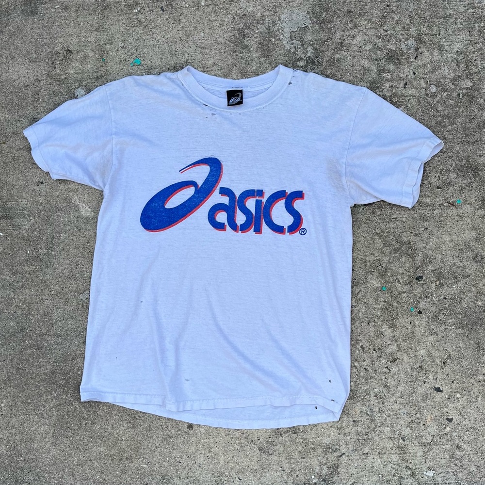 VINTAGE ASICS T SHIRT